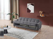 Fabia 3-pieces (Sofa & Loveseat & Chair) Livingroom in Anthracite - 200-ELIF-FAB-A411-321