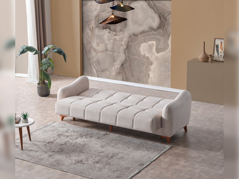 Fabia 3-pieces (Sofa & Loveseat & Chair) Livingroom in Cream - 200-ELIF-FAB-A413-321