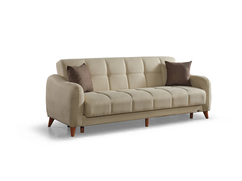 Fabia 3-pieces (Sofa & Loveseat & Chair) Livingroom in Cream - 200-ELIF-FAB-A413-321