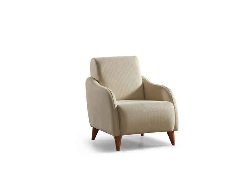 Fabia 3-pieces (Sofa & Loveseat & Chair) Livingroom in Cream - 200-ELIF-FAB-A413-321