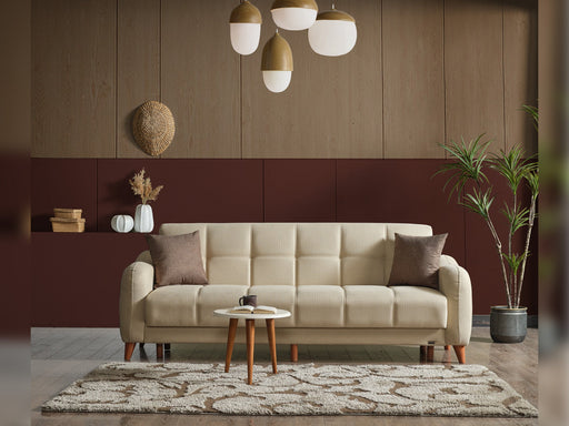 Fabia Convertible Loveseat in Beige - 200-ELIF-FAB-A412-2