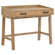 Fabian 38-inch Computer Desk with Keyboard Drawer Distressed Light Brown - 802041