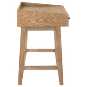 Fabian 38-inch Computer Desk with Keyboard Drawer Distressed Light Brown - 802041