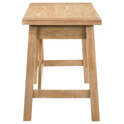 Fabian 54-inch 2-drawer Computer Writing Desk Distressed Light Brown - 801605