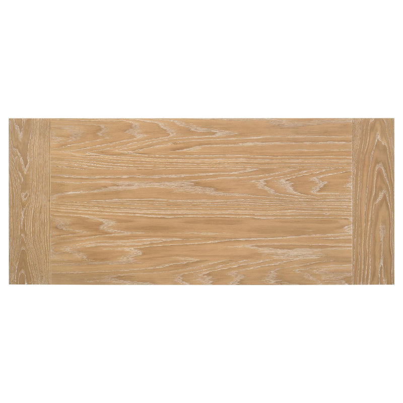 Fabian 54-inch 2-drawer Computer Writing Desk Distressed Light Brown - 801605