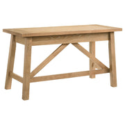 Fabian 54-inch 2-drawer Computer Writing Desk Distressed Light Brown - 801605