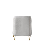 Fabiana Ivory Velvet Chair - FABIANAIV-CHAIR