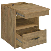 Fabre 1-drawer Extendable Top Nightstand Bedside Table Mango - 305792MGO