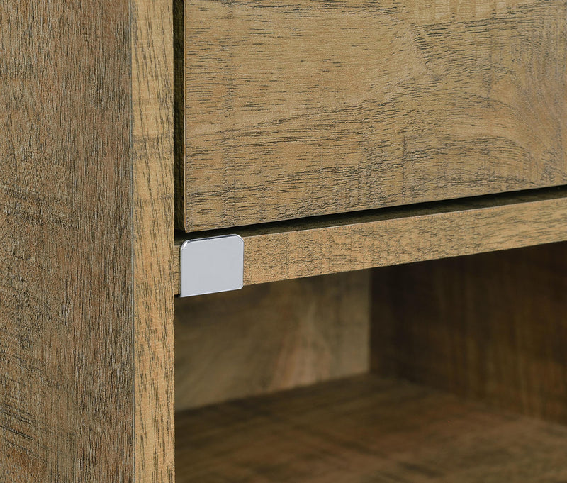 Fabre 1-drawer Extendable Top Nightstand Bedside Table Mango - 305792MGO