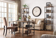 Factory Metal Frame Writing Desk - Gate FurnitureOffice Desks