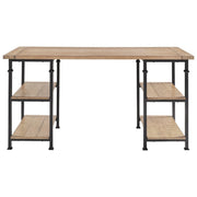 Factory Metal Frame Writing Desk - Gate FurnitureOffice Desks