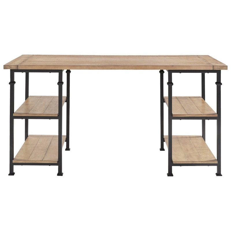Factory Metal Frame Writing Desk - Gate FurnitureOffice Desks