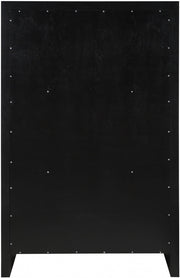 Fairfax Solid Wood And Oak Veneer Chest in Black - 311Black-CH