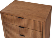 Fairfax Solid Wood And Oak Veneer Chest in Brown - 311Walnut-CH