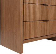Fairfax Solid Wood And Oak Veneer Chest in Brown - 311Walnut-CH
