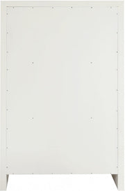 Fairfax Solid Wood And Oak Veneer Chest in Cream - 311Cream-CH