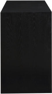 Fairfax Solid Wood And Oak Veneer Dresser in Black - 311Black-D