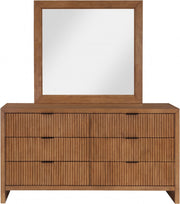 Fairfax Solid Wood And Oak Veneer Dresser in Brown - 311Walnut-D