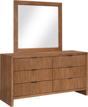 Fairfax Solid Wood And Oak Veneer Dresser in Brown - 311Walnut-D