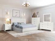 Fairfax Solid Wood And Oak Veneer Dresser in Cream - 311Cream-D