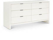 Fairfax Solid Wood And Oak Veneer Dresser in Cream - 311Cream-D