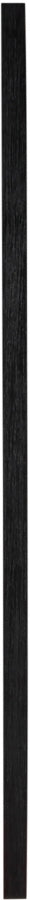 Fairfax Solid Wood And Oak Veneer Frame Mirror in Black - 311Black-M