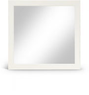 Fairfax Solid Wood And Oak Veneer Frame Mirror in Cream - 311Cream-M
