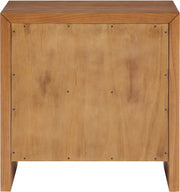 Fairfax Solid Wood And Oak Veneer Nightstand in Brown - 311Walnut-NS