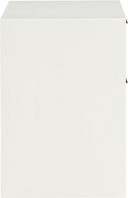 Fairfax Solid Wood And Oak Veneer Nightstand in Cream - 311Cream-NS