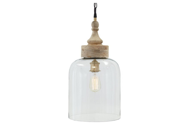 Faiz Transparent Pendant Light - Gate FurniturePendant