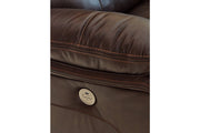 Family Circle Dark Brown 3 - Piece Power Reclining Sectional - Gate FurniturePower Reclining Sectional