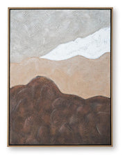 Fanthorne Tan/Brown/White Wall Art - A8000500