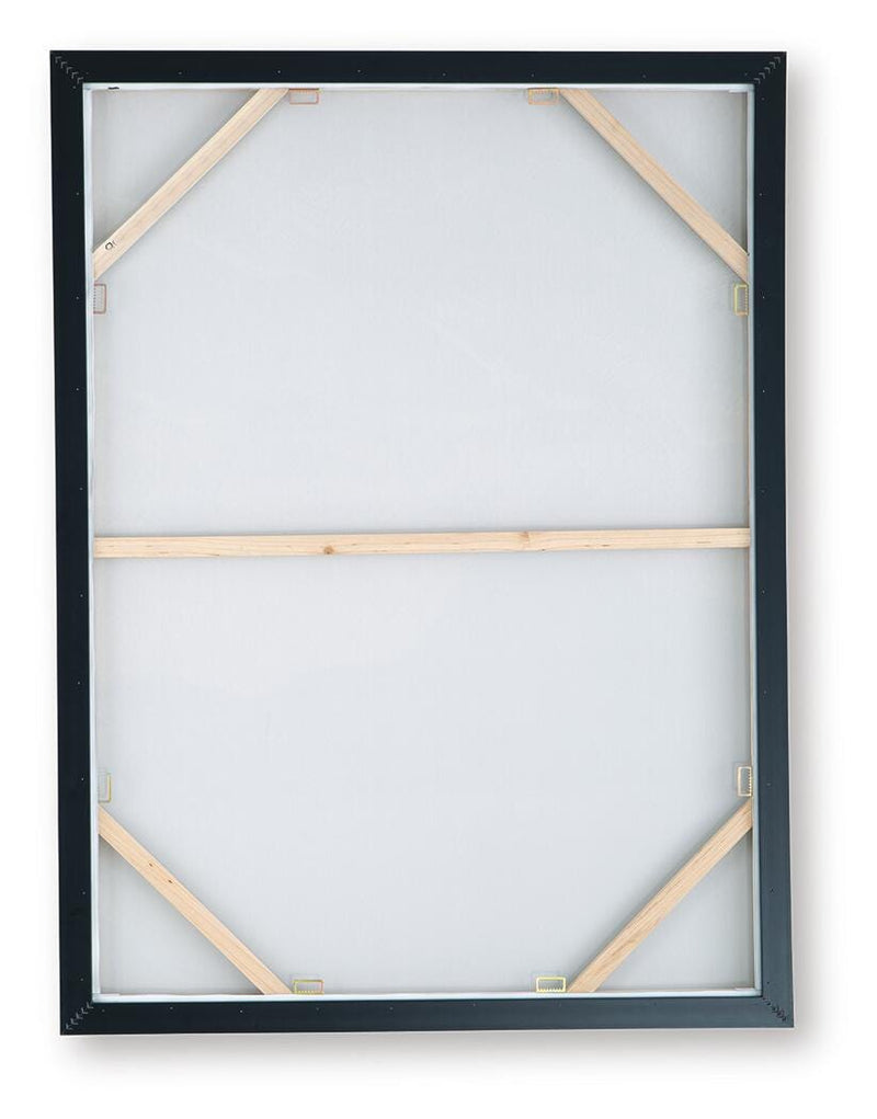 Fanthorne Tan/Brown/White Wall Art - A8000500