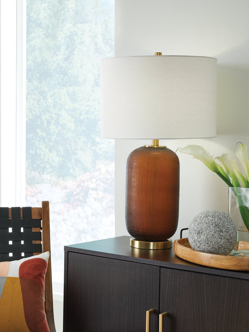 Farberman Amber Table Lamp - L430864