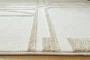 Farongrove Ivory/Beige 5'3" x 7' Area Rug - R407672