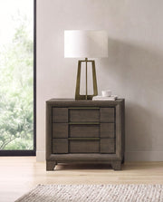 Farre 2-drawer Nightstand Bedside Table Dark Brown - 225322