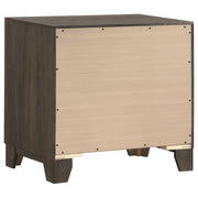 Farre 2-drawer Nightstand Bedside Table Dark Brown - 225322