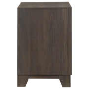 Farre 2-drawer Nightstand Bedside Table Dark Brown - 225322