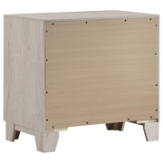 Farre 2-drawer Nightstand Bedside Table Washed Grey - 225112