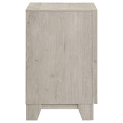 Farre 2-drawer Nightstand Bedside Table Washed Grey - 225112