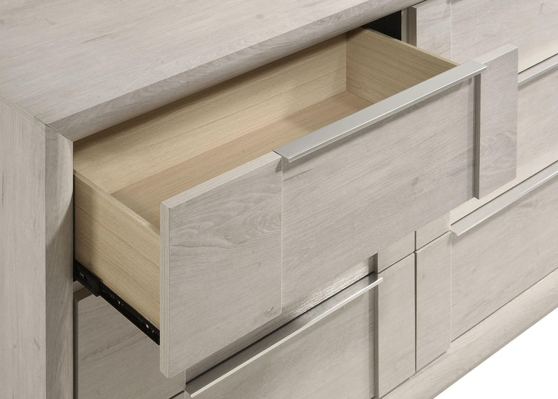 Farre 4-piece Queen Bedroom Set Washed Grey - 225111Q-S4