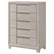 Farre 5-drawer Chest of Drawers Washed Grey - 225115