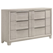 Farre 5-piece Eastern King Bedroom Set Washed Grey - 225111KE-S5