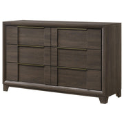 Farre 6-drawer Dresser Dark Brown - 225323
