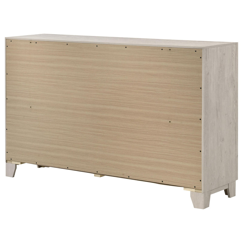 Farre 6-drawer Dresser Washed Grey - 225113