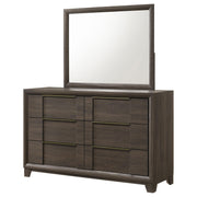 Farre 6-drawer Dresser with Mirror Dark Brown - 225323M