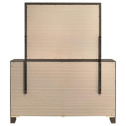 Farre 6-drawer Dresser with Mirror Dark Brown - 225323M