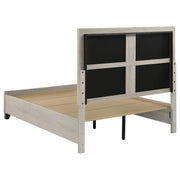 Farre Queen Upholstered Storage Platform Bed Washed Grey - 225110Q