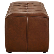 Farrell Leatherette Upholstered Bench Brown - 919230