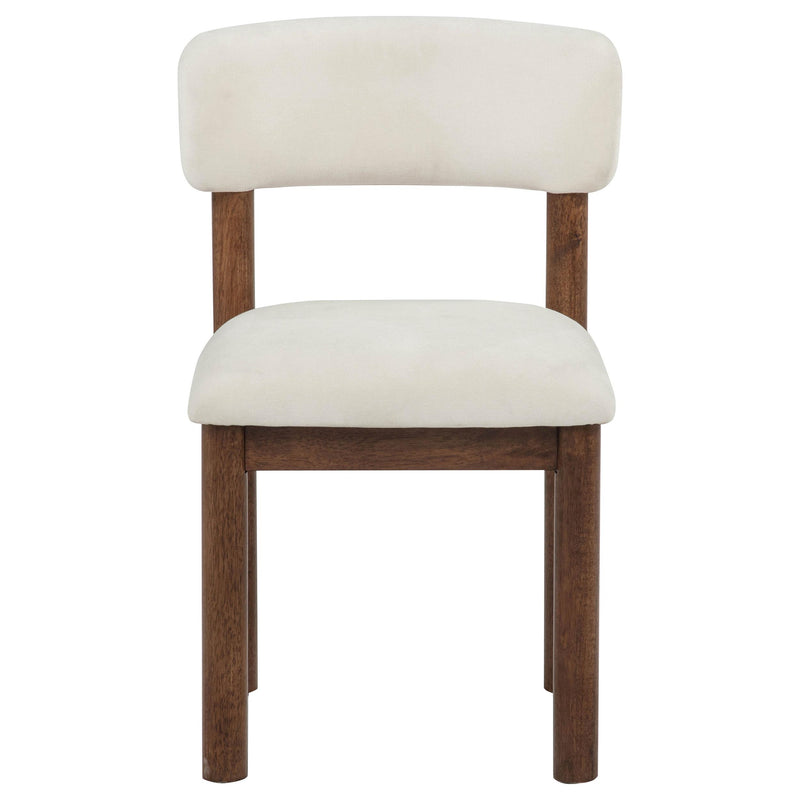 Faulkner 5-piece 48-inch Round Dining Set Cream - 115600-S5A
